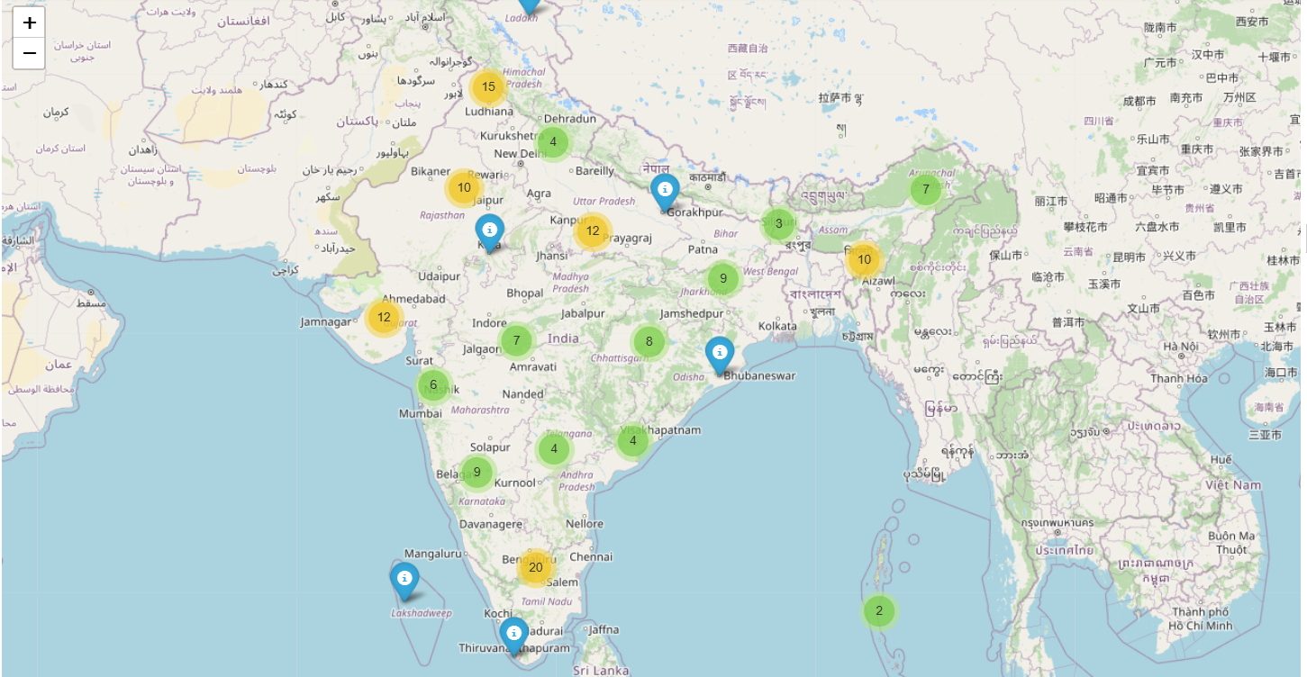 Country Map 2 Screenshot